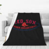 Boston Red Sox Blanket FLeece Blanket Throw Blanket boston red sox blanket fleece blanket throw blanket v48