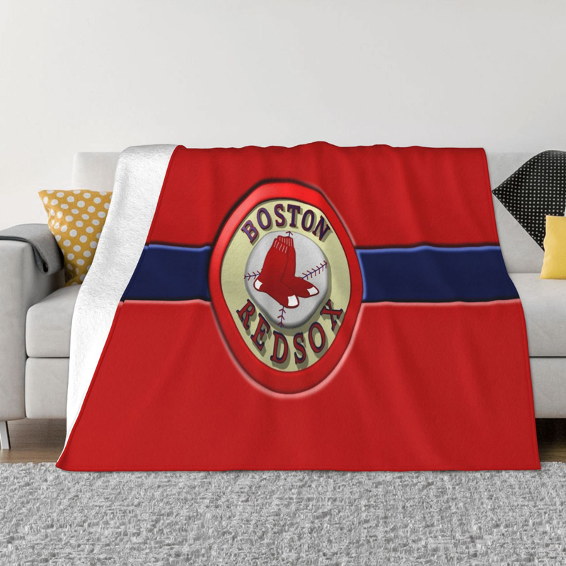 Boston Red Sox Blanket FLeece Blanket Throw Blanket