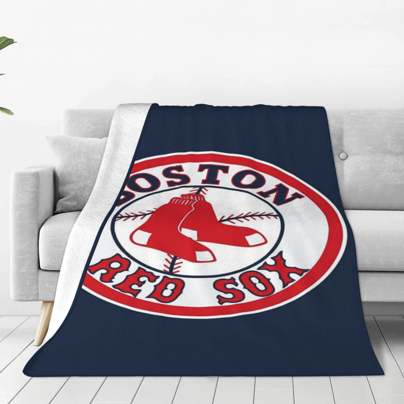 Boston Red Sox Blanket Sherpa Blanket Throw Blanket