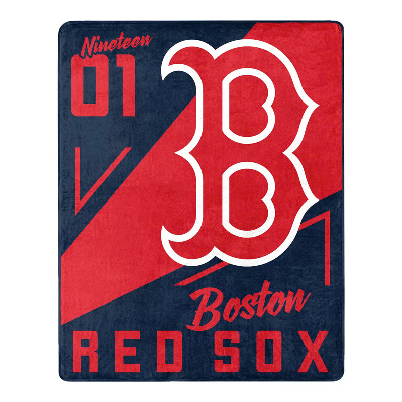 Boston Red Sox Blanket Sherpa Blanket Throw Blanket