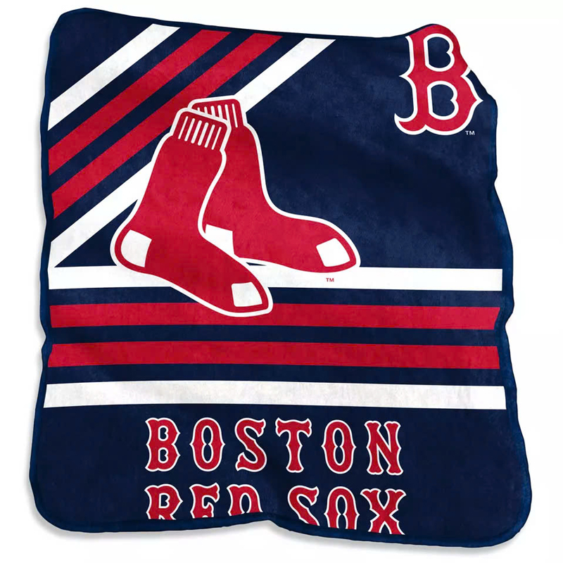 Boston Red Sox Blanket Sherpa Blanket Throw Blanket