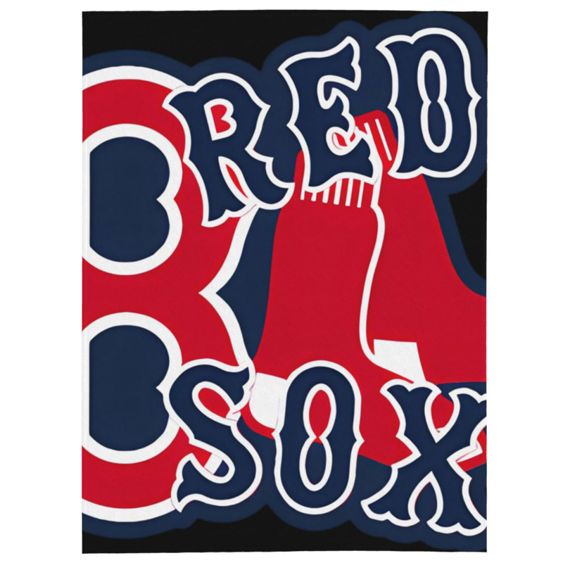 Boston Red Sox Blankets Sherpa Blanket Throw Blanket