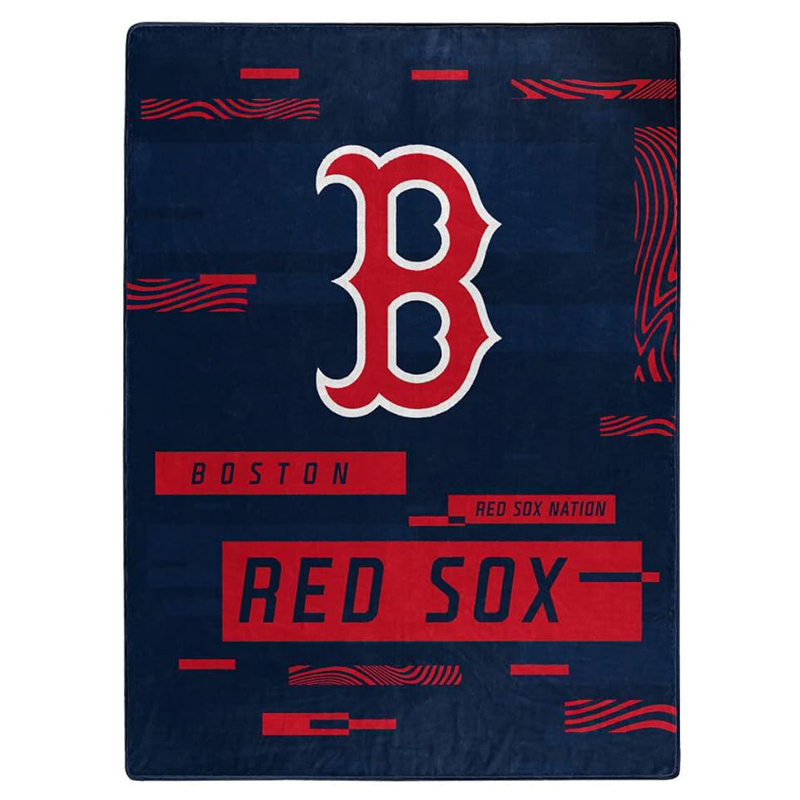 Boston Red Sox Blankets Sherpa Blanket Throw Blanket