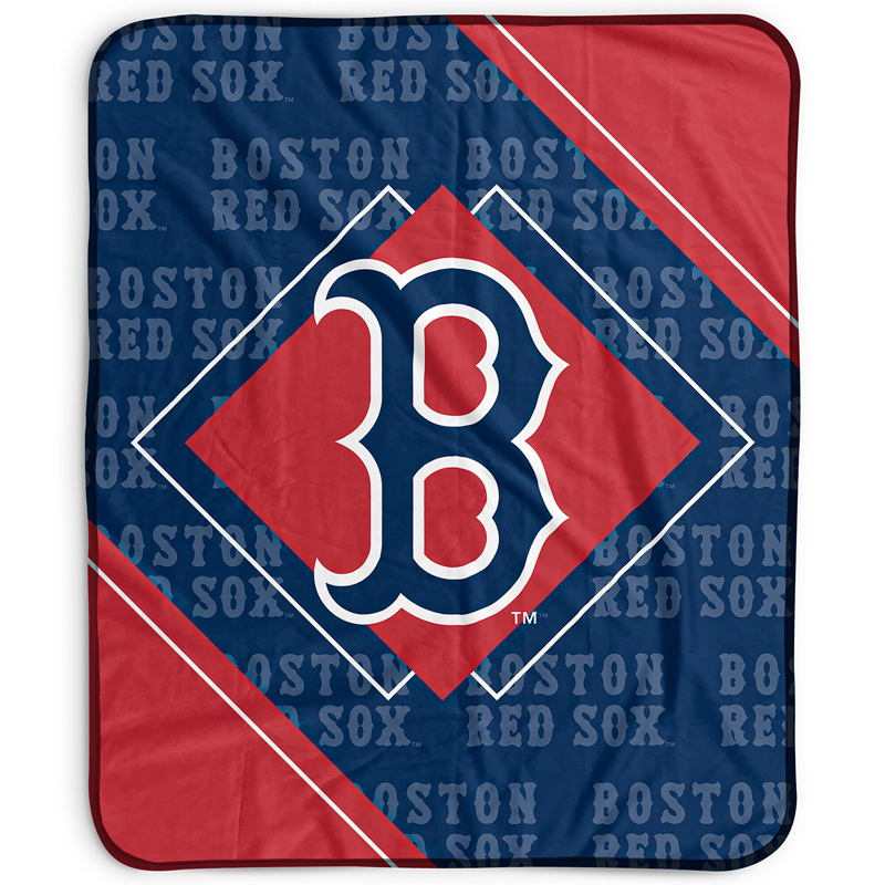 Boston Red Sox Blankets Sherpa Blanket Throw Blanket