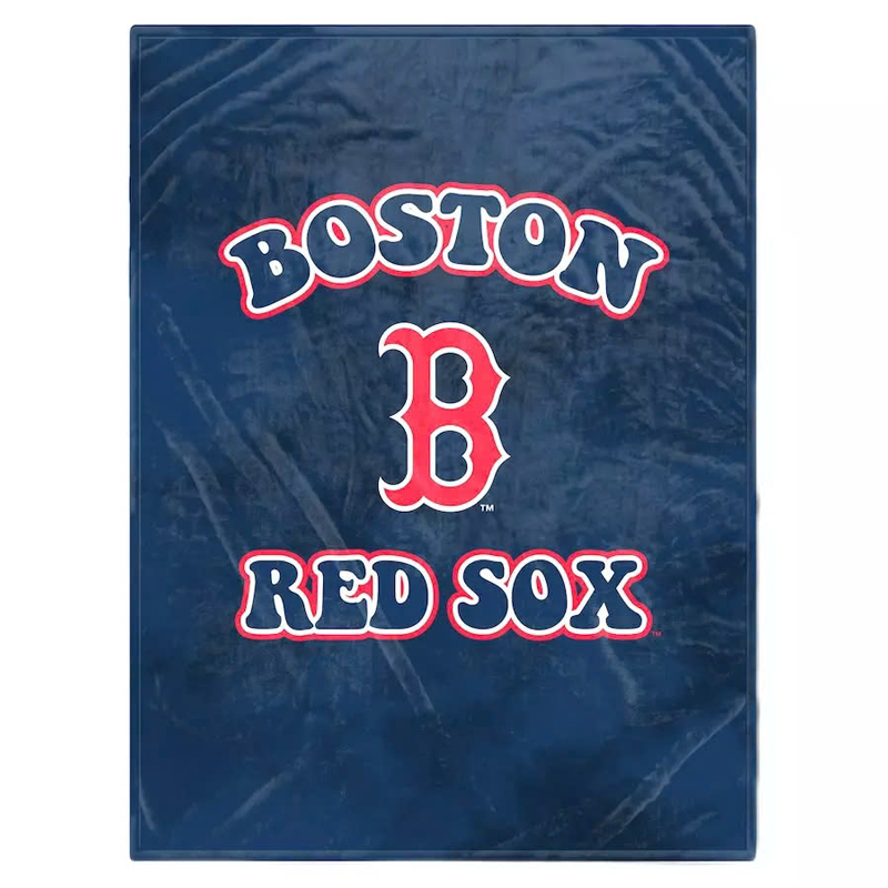 Boston Red Sox Blankets Sherpa Blanket Throw Blanket