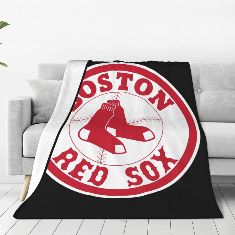 Boston Red Sox Blankets Sherpa Blanket Throw Blanket