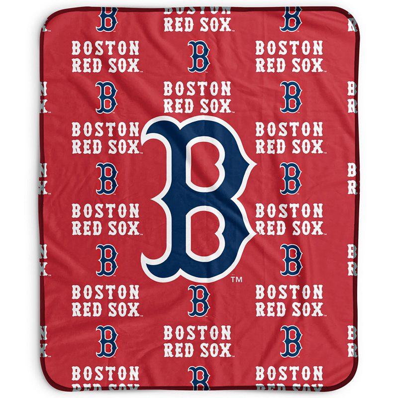 Boston Red Sox Blankets Sherpa Blanket Throw Blanket