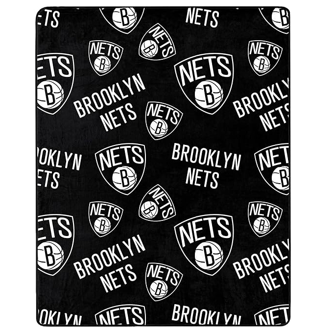 Brooklyn Nets Blanket FLeece Blanket Throw Blanket