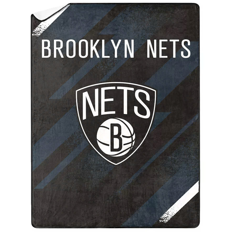 Brooklyn Nets Blanket Sherpa Blanket Throw Blanket
