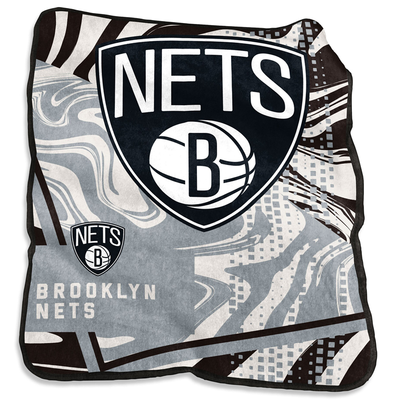 Brooklyn Nets Blanket Sherpa Blanket Throw Blanket