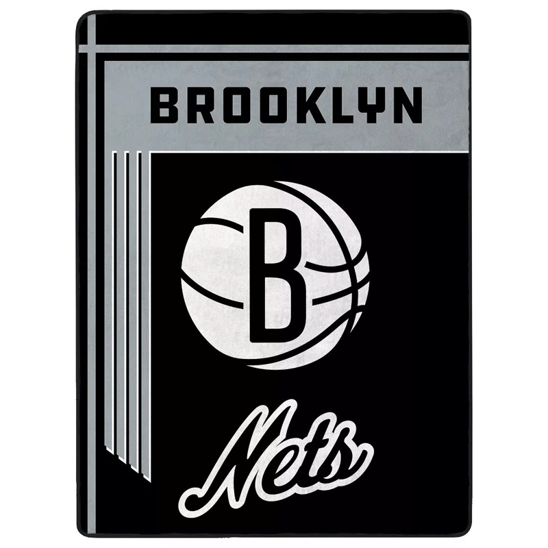 Brooklyn Nets Blanket Sherpa Blanket Throw Blanket