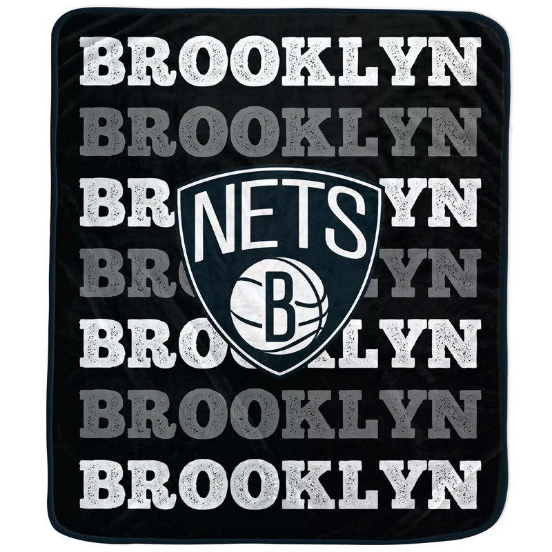 Brooklyn Nets Blankets FLeece Blanket Throw Blanket