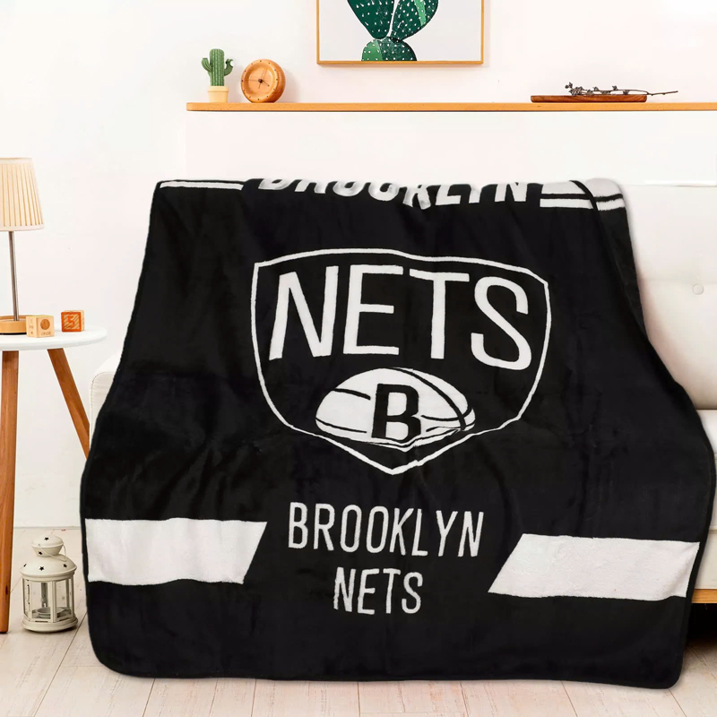 Brooklyn Nets Blankets FLeece Blanket Throw Blanket