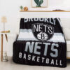 Brooklyn Nets Blankets FLeece Blanket Throw Blanket brooklyn nets blankets fleece blanket throw blanket v6