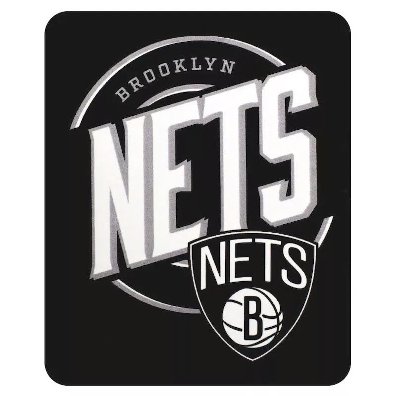 Brooklyn Nets Blankets Sherpa Blanket Throw Blanket