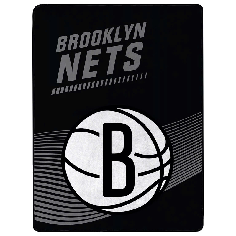 Brooklyn Nets Blankets Sherpa Blanket Throw Blanket