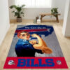 buffalo bills area rug bath rug floor rug regtangle carpet home decor ver 226