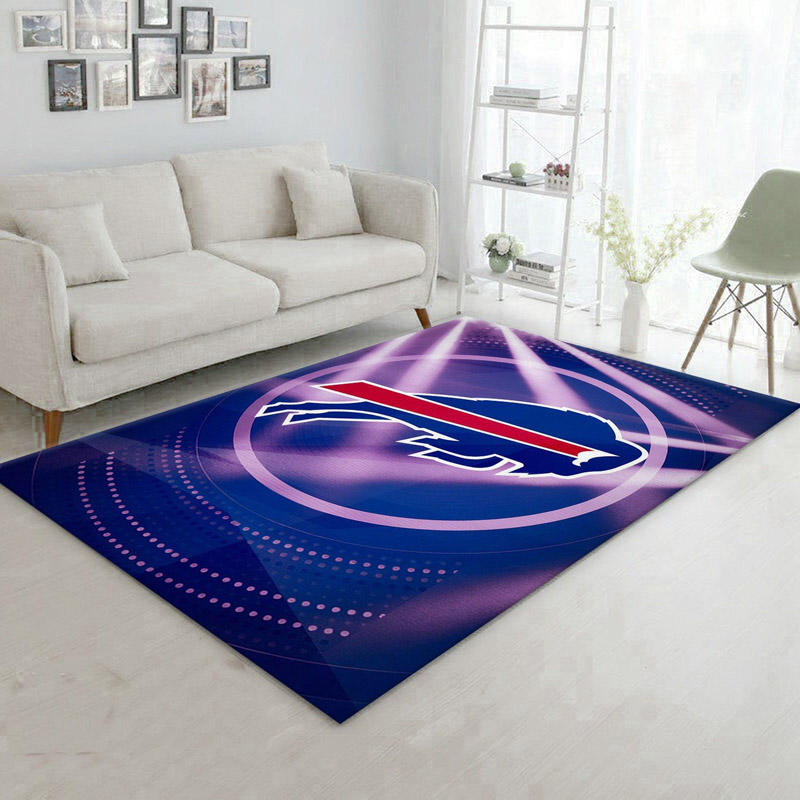 Buffalo Bills Area Rug NFL Area Rug Kitchen Rug Indoor Rugs Rectangle Carpet