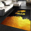 Buffalo Bills Area Rug NFL Area Rug Living Room Area Rug Indoor Rug Rectangle Carpet buffalo bills carpet bath rug floor rug regtangle carpet home decor ver 244