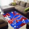 Buffalo Bills Rug NFL Area Rug Living Room Area Rug Indoor Rugs Rectangle Carpet buffalo bills carpet bath rug floor rug regtangle carpet home decor ver 248
