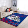 Buffalo Bills Rug NFL Area Rug Bathroom Rugs Indoor Rugs Rectangle Carpet buffalo bills carpet living room rug floor rug regtangle carpet home decor ver 254