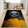 Buffalo Sabres Area Rug NHL Area Rug Dining Room Rugs Indoor Rug Rectangle Carpet buffalo sabres rug living room carpet regtangle carpet floor decor home decor ver 70
