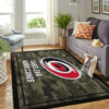 Carolina Hurricanes Area Rug NHL Area Rug Bathroom Rug Indoor Rug Rectangle Carpet carolina hurricanes rug living room carpet regtangle carpet floor decor home decor ver 84