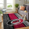 Carolina Hurricanes Rug NHL Area Rug Dining Room Rug Indoor Rug Rectangle Carpet carolina hurricanes rug living room carpet regtangle carpet floor decor home decor ver 86