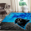 Carolina Panthers Rug NFL Area Rug Bedroom Rug Indoor Rug Rectangle Carpet carolina panthers rug bathroom rug floor rug regtangle carpet home decor ver 319