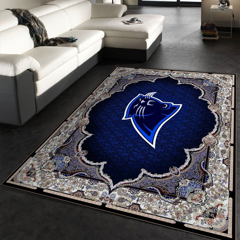 Carolina Panthers Area Rug NFL Area Rug Bedroom Area Rug Indoor Rugs Rectangle Carpet