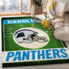Carolina Panthers Rug NFL Area Rug Bathroom Rug Indoor Rug Rectangle Carpet carolina panthers rugs living room rug floor rug regtangle carpet home decor ver 342