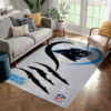 Carolina Panthers Area Rug NFL Area Rug Bedroom Rug Indoor Rugs Rectangle Carpet carolina panthers rugs living room rug floor rug regtangle carpet home decor ver 348