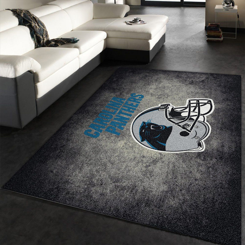 Carolina Panthers Area Rug NFL Area Rug Bathroom Rugs Indoor Rugs Rectangle Carpet