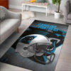 Carolina Panthers Rug NFL Area Rug Living Room Area Rug Indoor Indoor Rugs Rectangle Carpet carolina panthers rugs living room rug floor rug regtangle carpet home decor ver 350