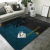 Carolina Panthers Rug NFL Area Rug Kitchen Rug Indoor Rug Rectangle Carpet carolina panthers rugs living room rug floor rug regtangle carpet home decor ver 353