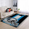 Carolina Panthers Area Rug NFL Area Rug Bedroom Rug Indoor Indoor Rugs Rectangle Carpet carolina panthers rugs living room rug floor rug regtangle carpet home decor ver 355