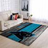 Carolina Panthers Area Rug NFL Area Rug Living Room Area Rug Indoor Rugs Rectangle Carpet carolina panthers rugs living room rug floor rug regtangle carpet home decor ver 356