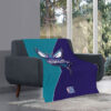 Charlotte Hornets Blanket Sherpa Blanket Throw Blanket charlotte hornets blanket sherpa blanket throw blanket v16