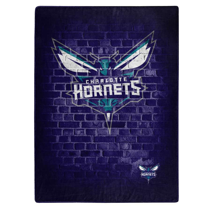 Charlotte Hornets Blanket Sherpa Blanket Throw Blanket