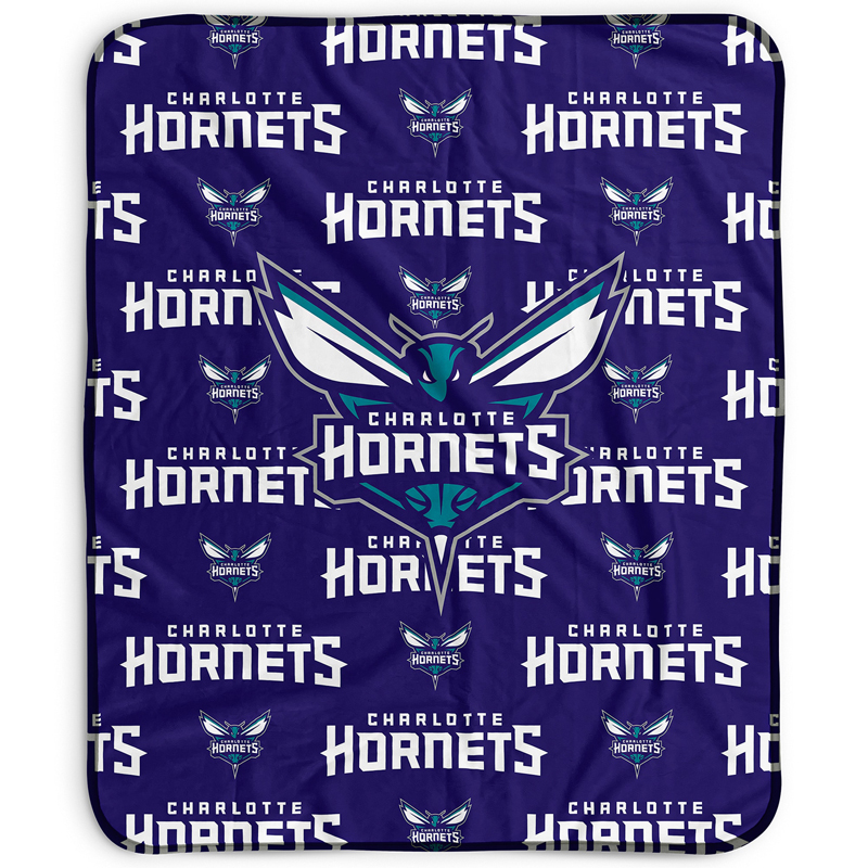 Charlotte Hornets Blankets FLeece Blanket Throw Blanket