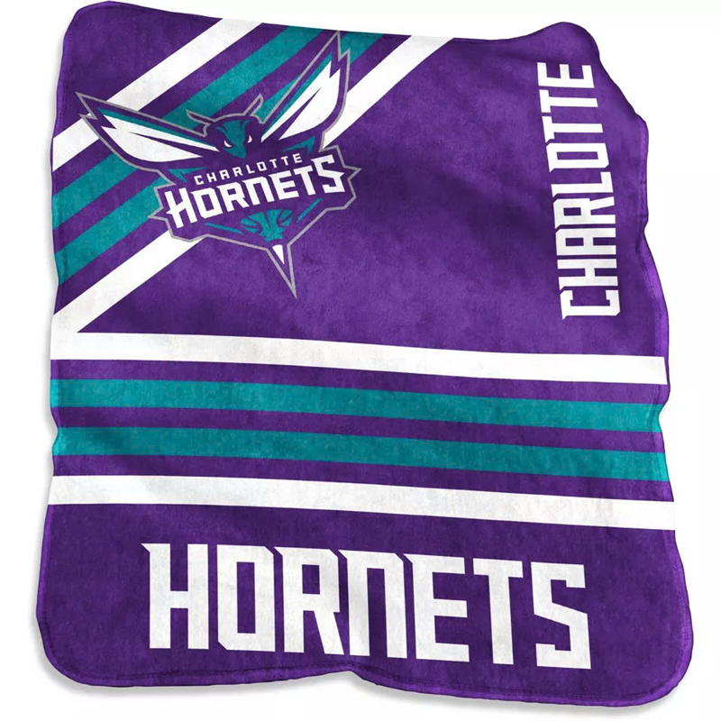 Charlotte Hornets Blankets Sherpa Blanket Throw Blanket