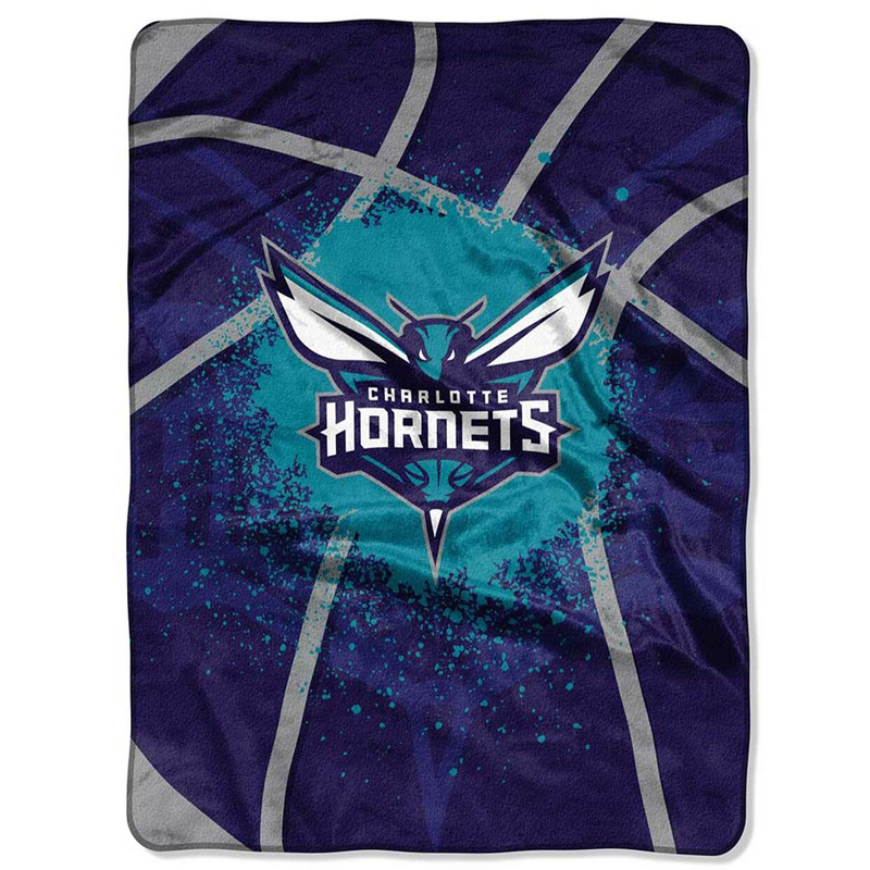 Charlotte Hornets Blankets Sherpa Blanket Throw Blanket