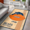 Chicago Bears Rug NFL Area Rug Bathroom Rugs Indoor Indoor Rugs Rectangle Carpet chicago bears area rug living room rug floor rug regtangle carpet home decor ver 372