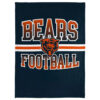 Chicago Bears Blanket FLeece Blanket Throw Blanket chicago bears blanket fleece blanket throw blanket v107