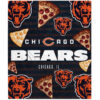 Chicago Bears Blanket FLeece Blanket Throw Blanket chicago bears blanket fleece blanket throw blanket v89