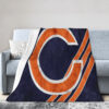 Chicago Bears Blankets FLeece Blanket Throw Blanket chicago bears blankets fleece blanket throw blanket v28