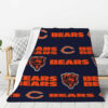 Chicago Bears Blankets Sherpa Blanket Throw Blanket chicago bears blankets sherpa blanket throw blanket v16