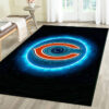 Chicago Bears Rug NFL Area Rug Living Room Area Rug Indoor Rugs Rectangle Carpet chicago bears rug living room rug floor rug regtangle carpet home decor ver 395