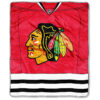 Chicago Blackhawks Blanket FLeece Blanket Throw Blanket chicago blackhawks blanket fleece blanket throw blanket v19