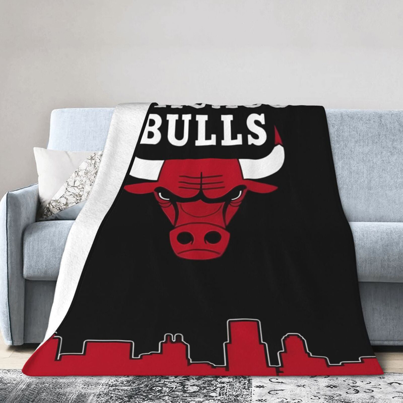 Chicago Bulls Blanket FLeece Blanket Throw Blanket